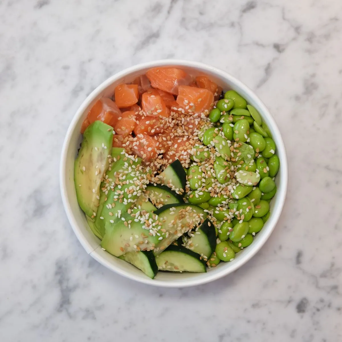 Poke de salmão